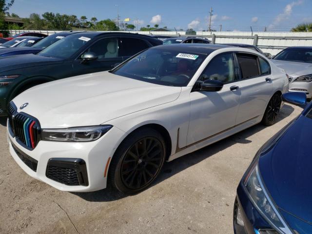BMW 750 XI 2022 with VIN WBA7U2C0XNCH03864 - Photo from auction