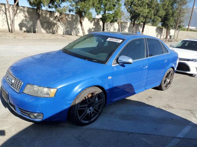 AUDI S4 2004 with VIN WAUPL68E64A036037 - Photo from auction