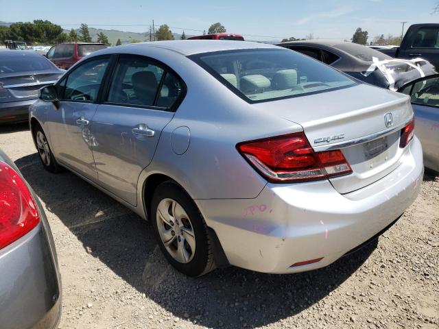 Photo 2 from auction – 2013 HONDA CIVIC LX with VIN 19XFB2F58DE237853