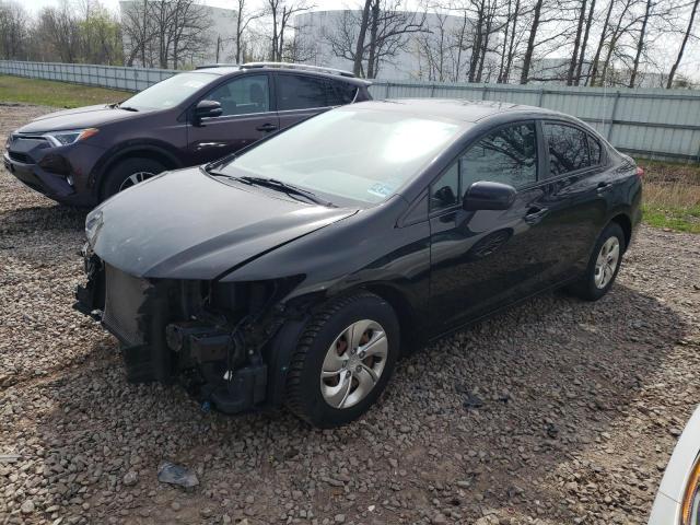 HONDA CIVIC LX 2015 with VIN 19XFB2F53FE282198 - Photo from auction
