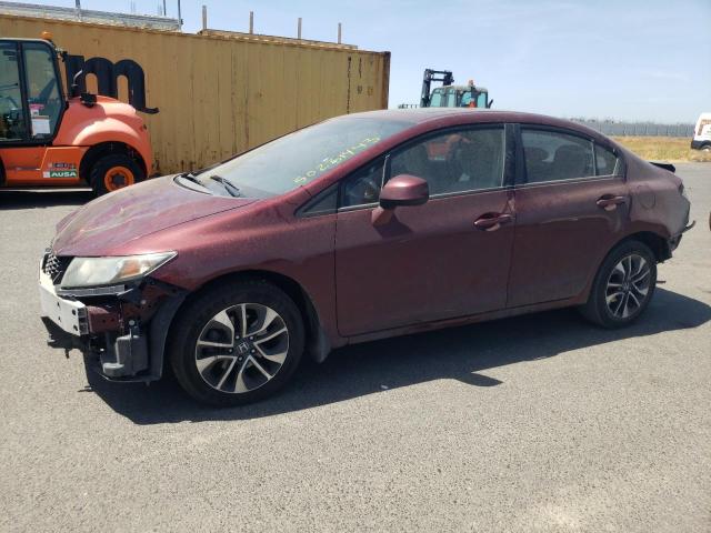 Photo 1 from auction – 2013 HONDA CIVIC EX with VIN 2HGFB2F80DH528654