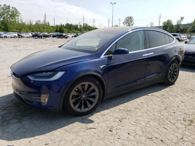 TESLA MODEL X 2017 with VIN 5YJXCAE21HF069587 - Photo from auction