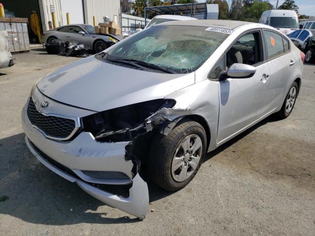 KIA FORTE LX 2016 with VIN KNAFK4A63G5550379 - Photo from auction