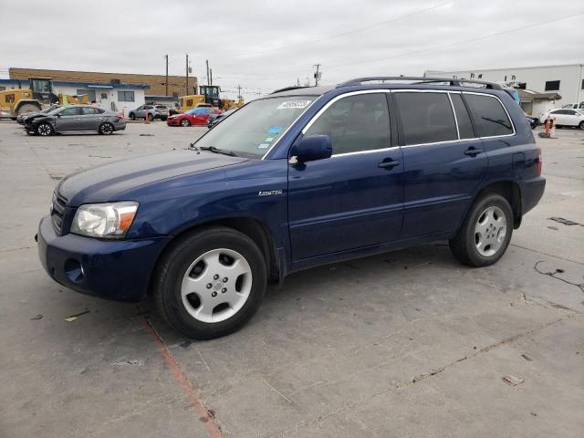 TOYOTA HIGHLANDER 2006 with VIN JTEDP21A160094328 - Photo from auction
