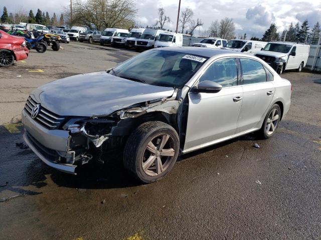 VOLKSWAGEN PASSAT SE 2012 with VIN 1VWBP7A33CC025450 - Photo from auction