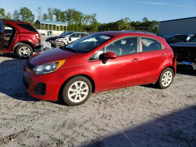 KIA RIO LX 2017 with VIN KNADM5A36H6010470 - Photo from auction