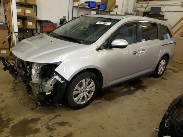HONDA ODYSSEY EX 2014 with VIN 5FNRL5H60EB103688 - Photo from auction