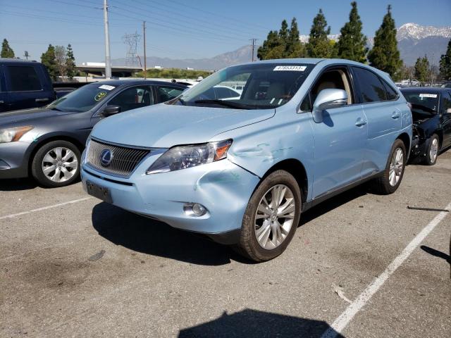 LEXUS RX 450 2012 with VIN JTJZB1BA4C2407094 - Photo from auction