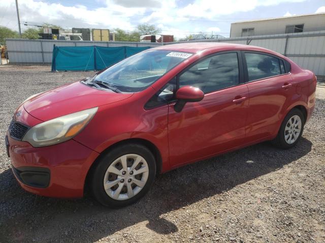 KIA RIO LX 2012 with VIN KNADM4A30C6044309 - Photo from auction