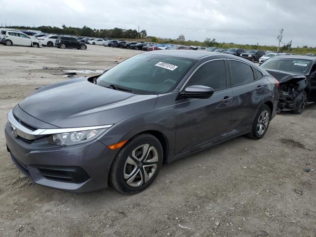 HONDA CIVIC LX 2018 with VIN 2HGFC2F54JH594140 - Photo from auction