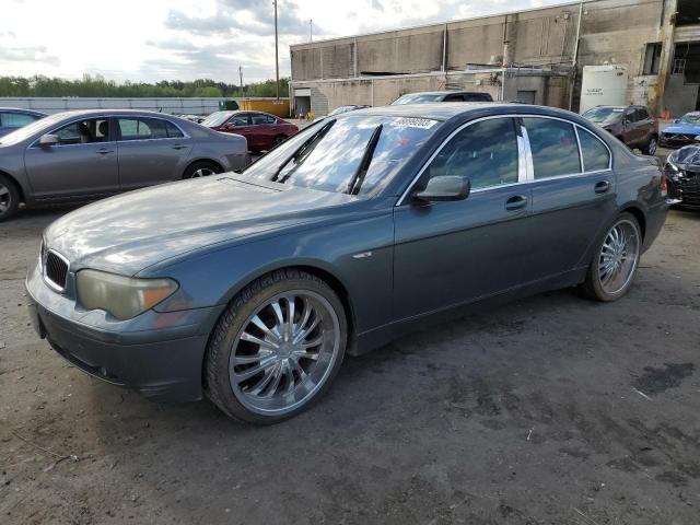 Photo 1 from auction – 2003 BMW 745 I with VIN WBAGL634X3DP65606