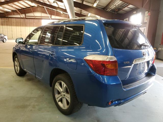 Photo 2 from auction – 2008 TOYOTA HIGHLANDER with VIN JTEES43A582022406