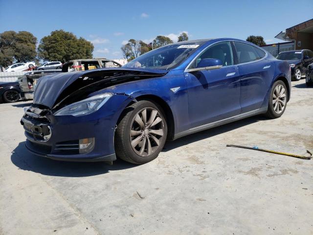 TESLA MODEL S 2015 with VIN 5YJSA1E23FF118964 - Photo from auction