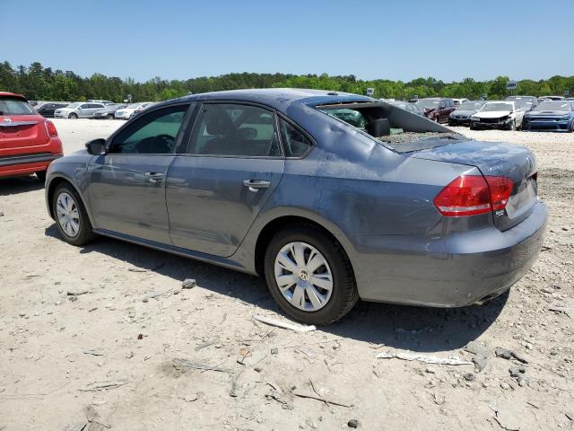 Photo 2 from auction – 2013 VOLKSWAGEN PASSAT S with VIN 1VWAP7A38DC102472