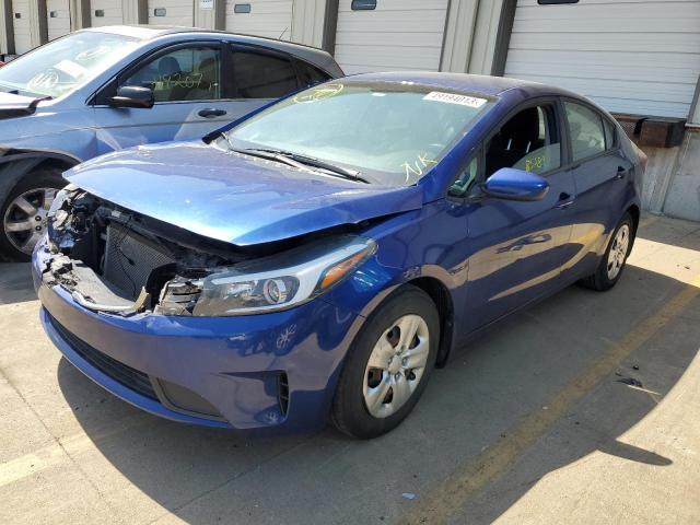 KIA FORTE LX 2017 with VIN 3KPFK4A72HE034807 - Photo from auction