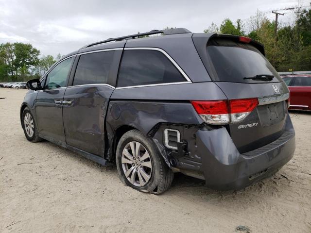 Photo 2 from auction – 2017 HONDA ODYSSEY EX with VIN 5FNRL5H66HB009352