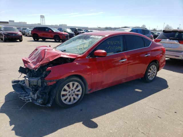 NISSAN SENTRA S 2017 with VIN 3N1AB7AP9HY358656 - Photo from auction