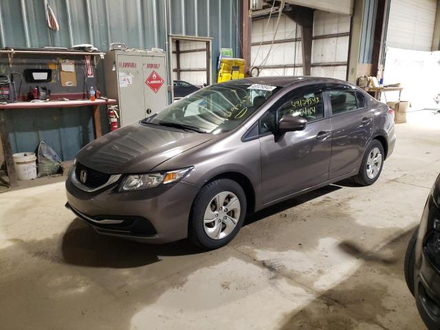 HONDA CIVIC LX 2014 with VIN 19XFB2F59EE015243 - Photo from auction