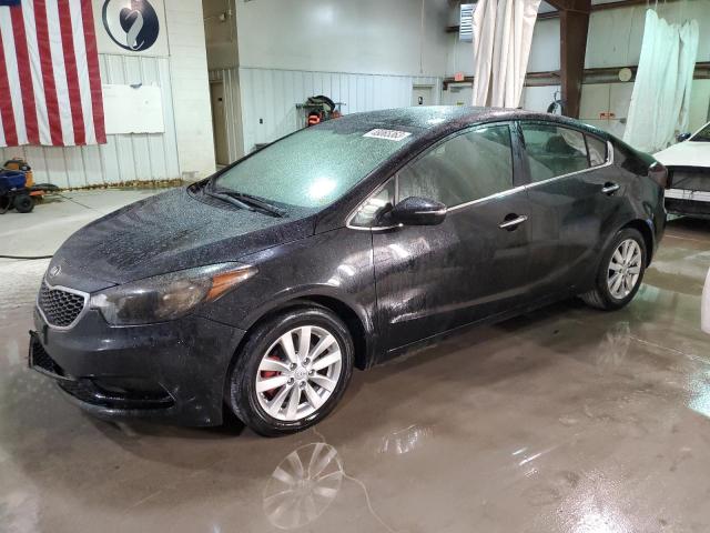 KIA FORTE EX 2014 with VIN KNAFX4A80E5124567 - Photo from auction