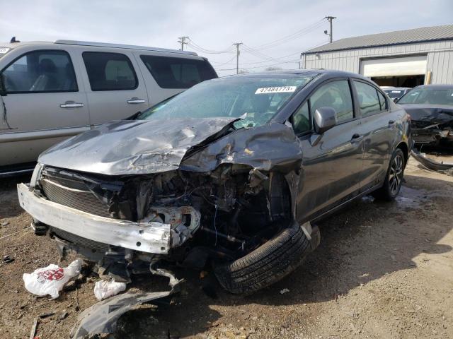 HONDA CIVIC EX 2013 with VIN 19XFB2F86DE026614 - Photo from auction