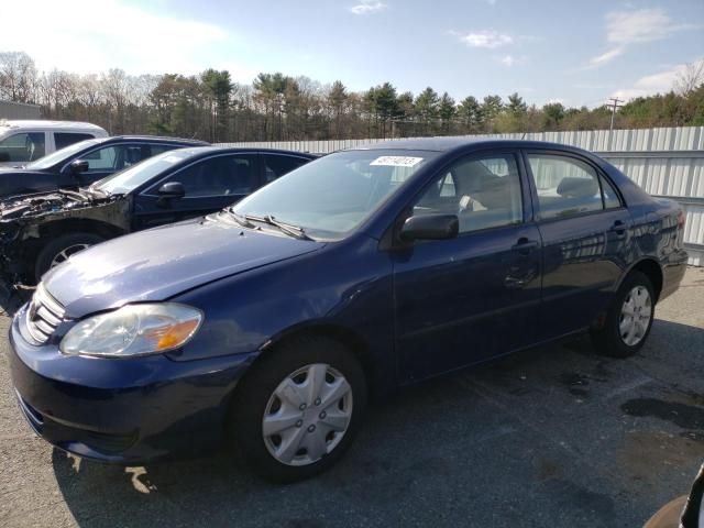 TOYOTA COROLLA CE 2003 with VIN JTDBR32E030039040 - Photo from auction