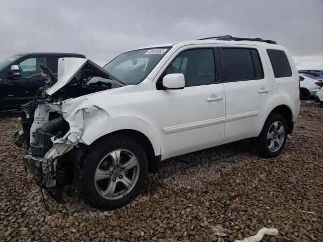 HONDA PILOT EXL 2014 with VIN 5FNYF4H57EB019369 - Photo from auction
