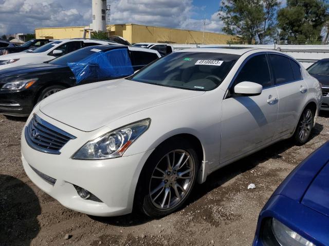 INFINITI G37 BASE 2011 with VIN JN1CV6AP4BM508337 - Photo from auction