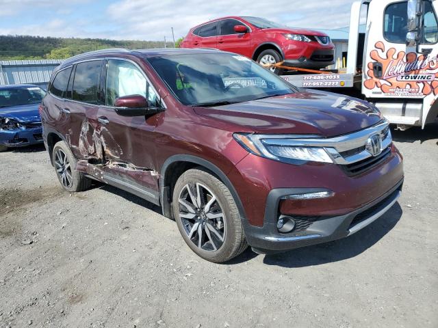 Photo 4 from auction – 2021 HONDA PILOT TOUR with VIN 5FNYF6H67MB034926