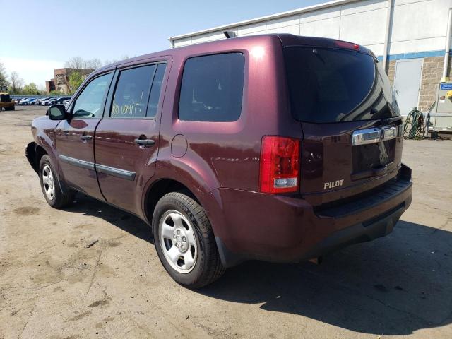 Photo 2 from auction – 2015 HONDA PILOT LX with VIN 5FNYF4H27FB015779