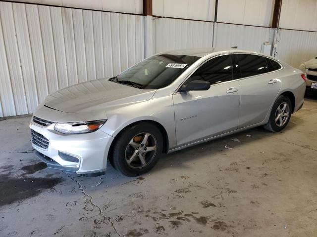 CHEVROLET MALIBU LS 2018 with VIN 1G1ZB5ST2JF104650 - Photo from auction