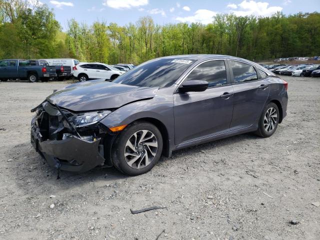 HONDA CIVIC EX 2017 with VIN 19XFC2F75HE211621 - Photo from auction