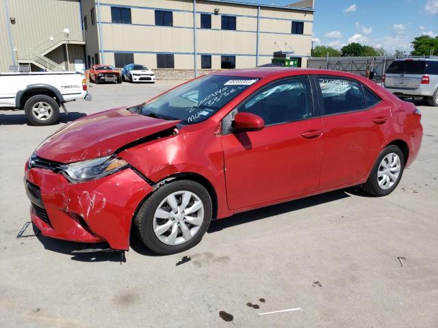 TOYOTA COROLLA L 2016 with VIN 5YFBURHE3GP557891 - Photo from auction