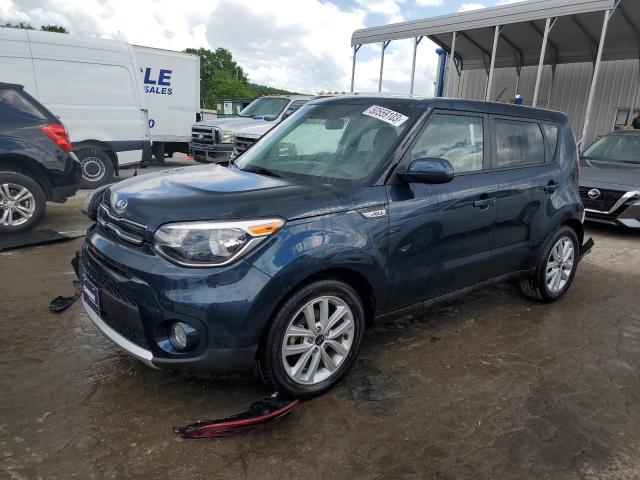 KIA SOUL + 2018 with VIN KNDJP3A53J7610429 - Photo from auction