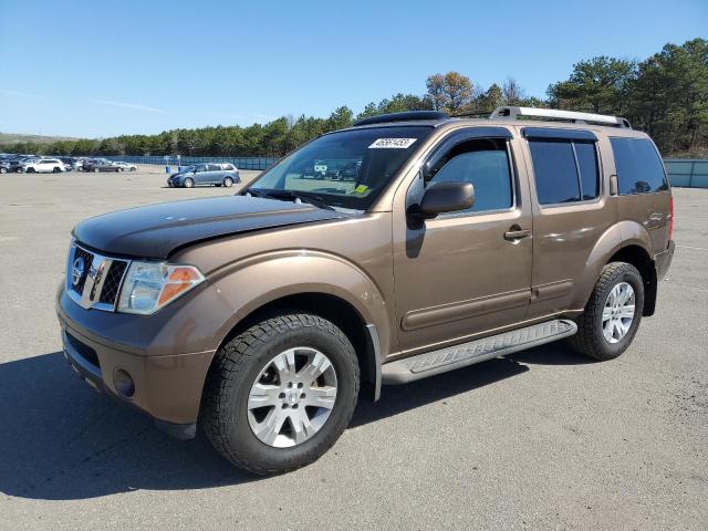 NISSAN PATHFINDER 2005 with VIN 5N1AR18W25C708938 - Photo from auction