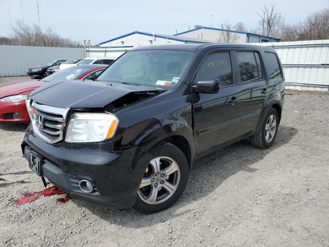 HONDA PILOT EXL 2013 with VIN 5FNYF4H55DB078757 - Photo from auction