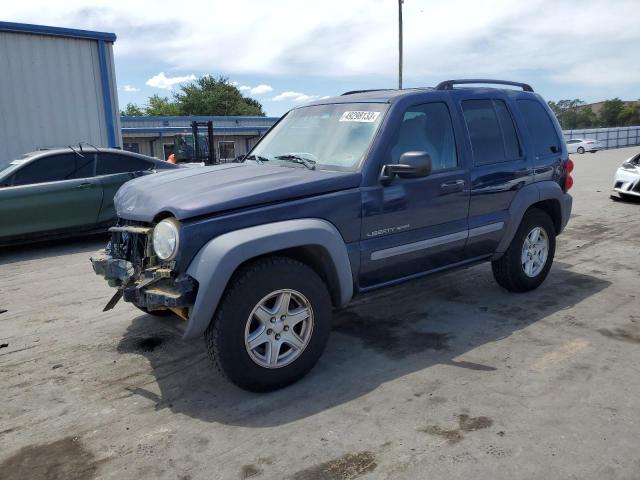 JEEP LIBERTY SP 2003 with VIN 1J4GK48K13W587763 - Photo from auction