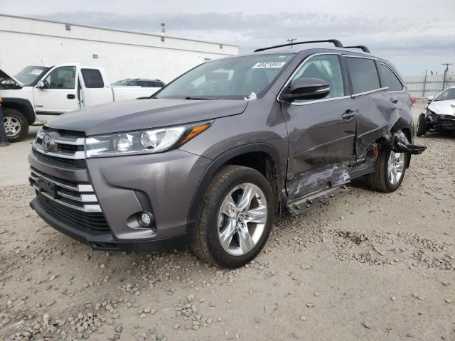 TOYOTA HIGHLANDER 2019 with VIN 5TDDZRFH6KS711680 - Photo from auction