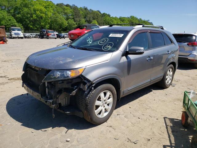 KIA SORENTO LX 2013 with VIN 5XYKT3A69DG418576 - Photo from auction