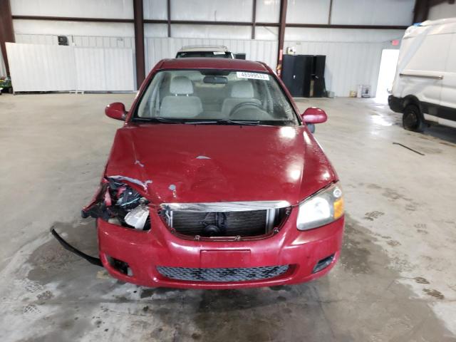 Photo 5 from auction – 2009 KIA SPECTRA EX with VIN KNAFE221095602519