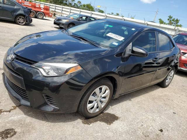 TOYOTA COROLLA L 2015 with VIN 5YFBURHE5FP276111 - Photo from auction