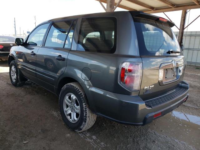 Photo 2 from auction – 2007 HONDA PILOT LX with VIN 5FNYF28127B042126