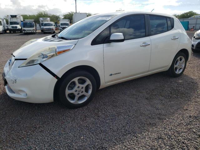 NISSAN LEAF S 2015 with VIN 1N4AZ0CP3FC302544 - Photo from auction