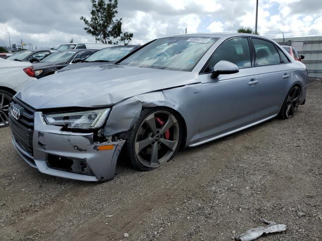 AUDI S4 QUATTRO 2018 with VIN WAUB4AF42JA147104 - Photo from auction