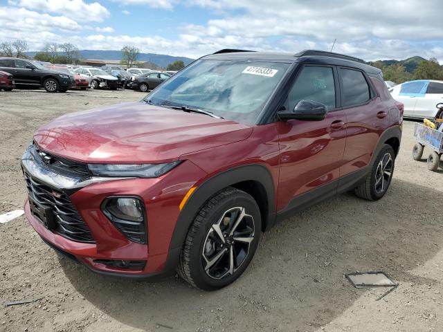 CHEVROLET TRAILBLAZE 2022 with VIN KL79MTSL9NB120764 - Photo from auction