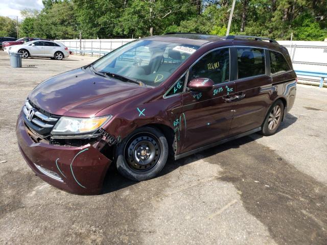 HONDA ODYSSEY EX 2014 with VIN 5FNRL5H65EB014831 - Photo from auction