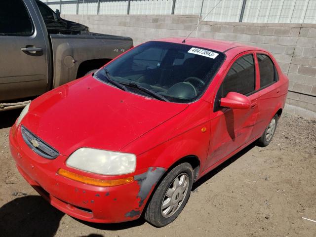 Photo 1 from auction – 2004 CHEVROLET AVEO LS with VIN KL1TJ526X4B228386
