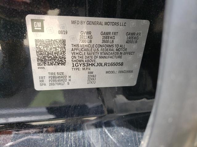 Photo 14 from auction – 2020 CADILLAC ESCALADE E with VIN 1GYS3HKJ0LR165058