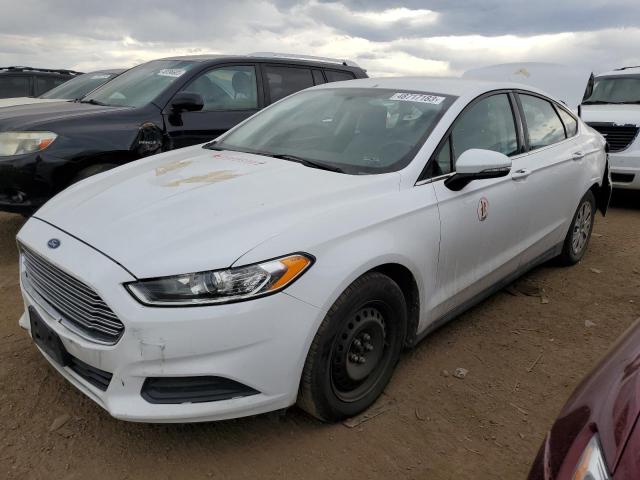 FORD FUSION S 2013 with VIN 3FA6P0G78DR343742 - Photo from auction