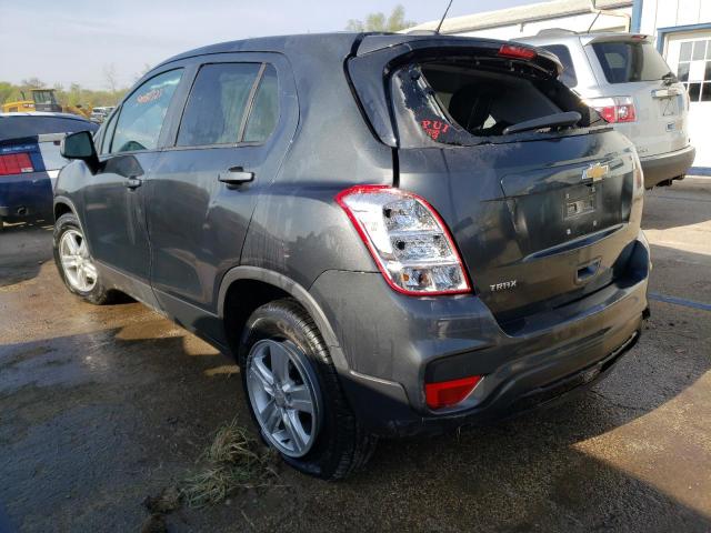 Photo 2 from auction – 2019 CHEVROLET TRAX LS with VIN 3GNCJKSB0KL254177