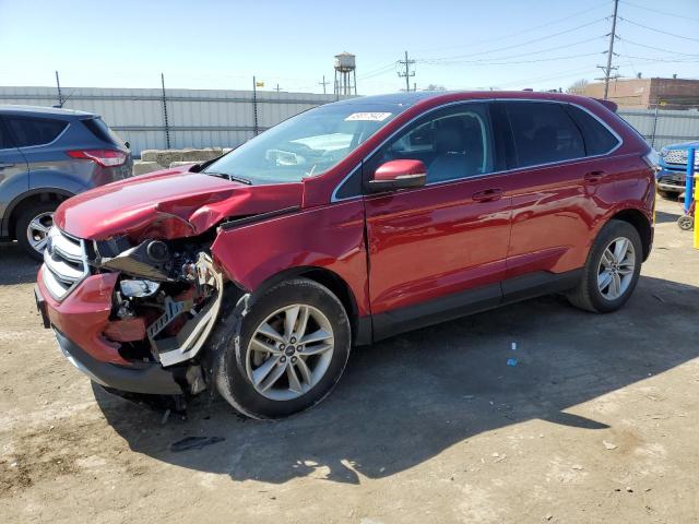 FORD EDGE SEL 2016 with VIN 2FMPK3J83GBC63957 - Photo from auction